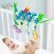 Happy monkey嬰兒玩具0-1歲嬰兒床鈴床掛車掛床繞安撫寶寶玩具